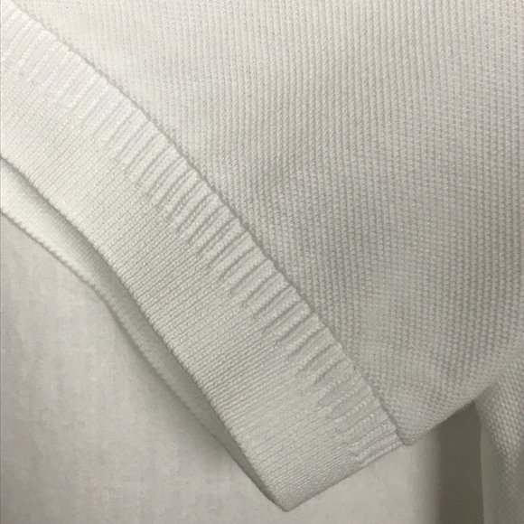 Lacoste White Regular Fit Polo L (Size 5) - Picture 3 of 10